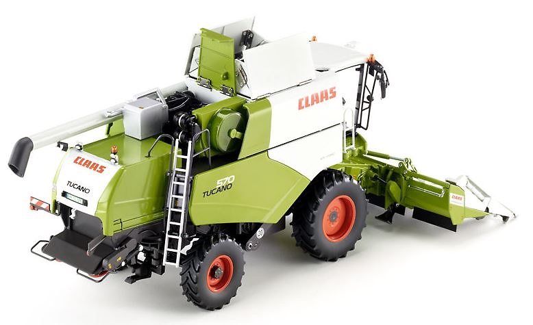 Claas Tucano 570 acc. corte maiz Wiking Modellbau 77818 escala 1/32 