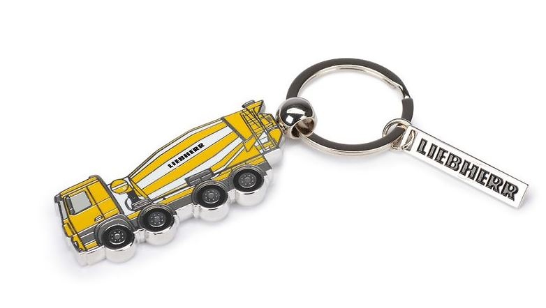 Concret Truck Liebherr Keyring 