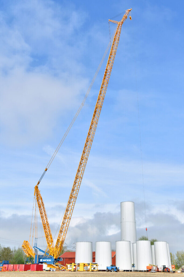 Crane Sarens Liebherr LR 11000 NZG Modelle 1078 scale 1/50 