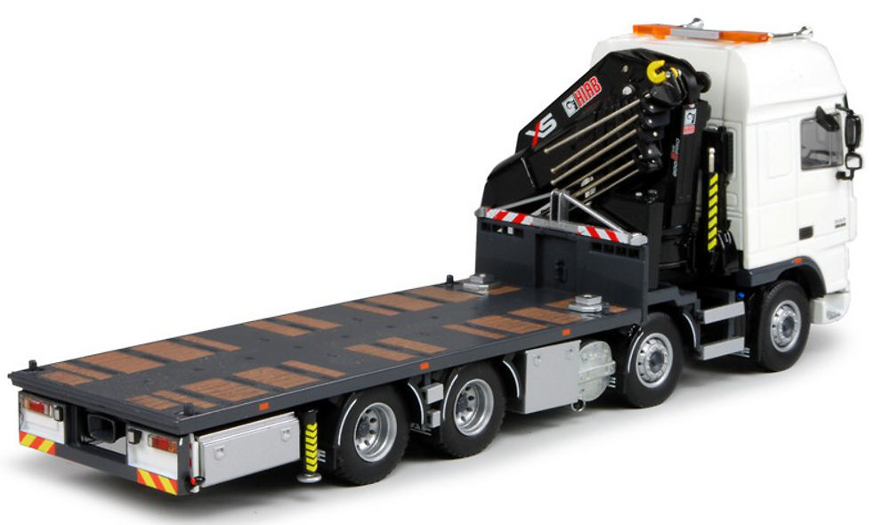 DAF XF105 SSC + HIAB crane, Tekno 63437 scale 1/50 