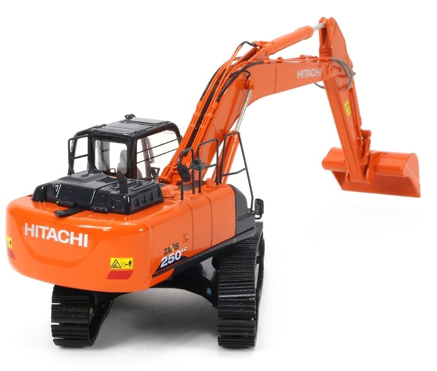 Excavadora Hitachi zaxis ZX250 LC-6 Tmcscalemodels scale 1/50 