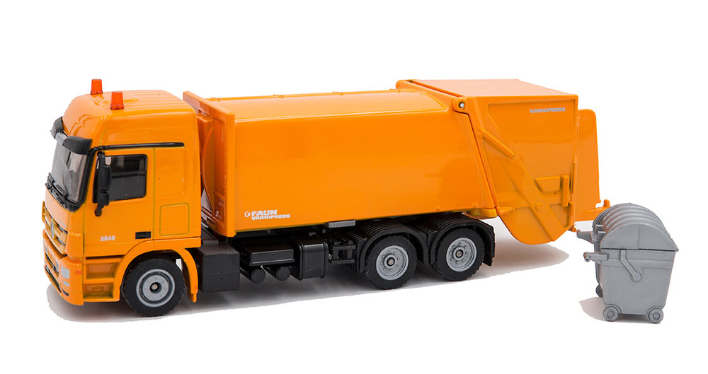 Garbage truck Mercedes - Faun Variopress Siku 2938 1/50 scale 