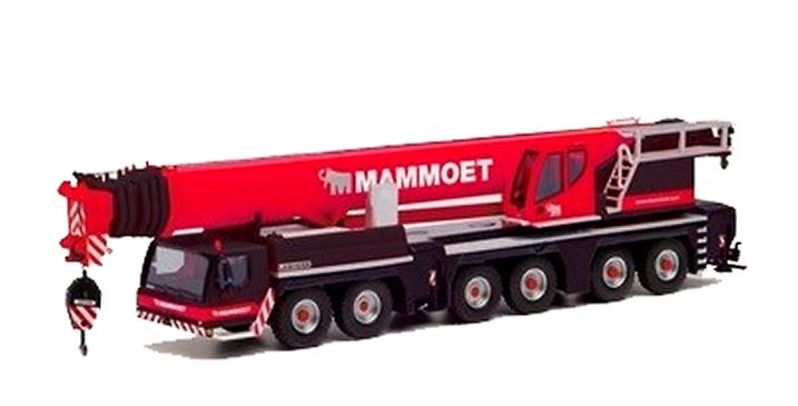 Grua Liebherr LTM 1300 Mammoet Herpa 312639 escala 1/87 