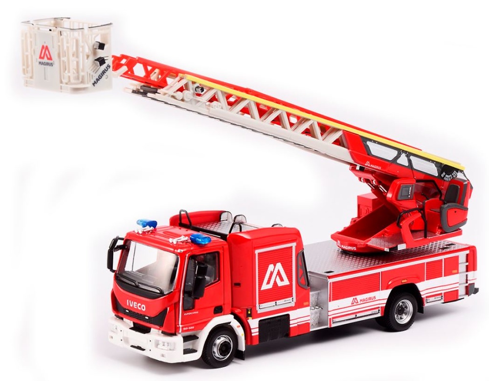 Iveco Eurocargo Magirus Autoescala Eligor 116255 escala 1/43 