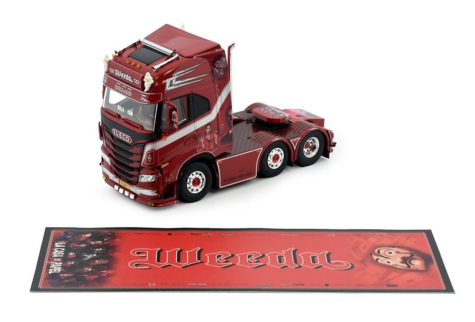 Iveco S-Way Weeda - La Casa Del Papel Tekno 83208 scale 1/50 