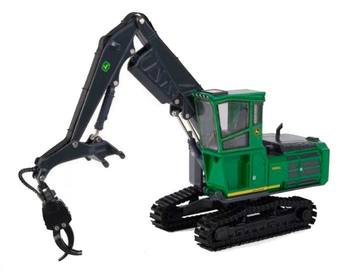 John Deere 3156G maquina forestal Ertl 45609 escala 1/50 