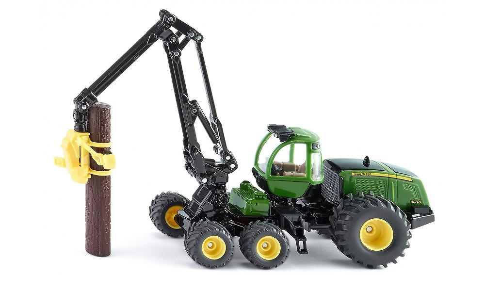 John Deere Harvester maquina forestal Siku 1994 escala 1/50 