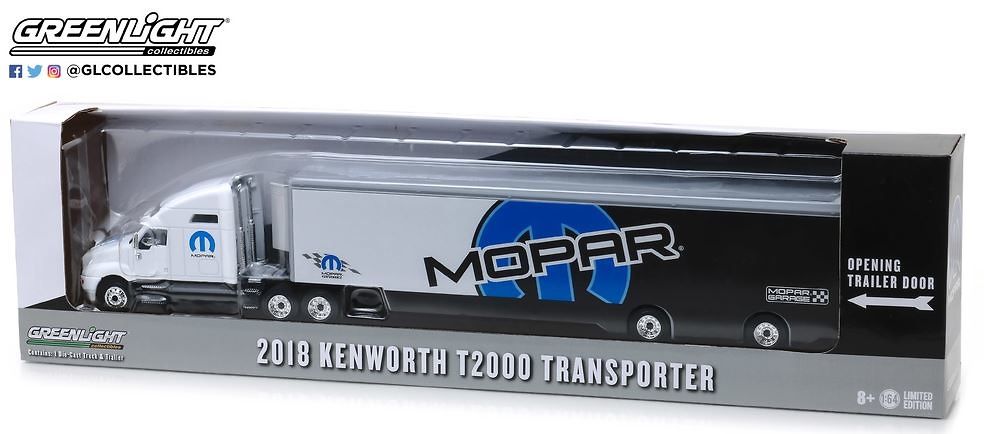 Kenworth T2000 Mopar - Greenlight 29963 escala 1/64 