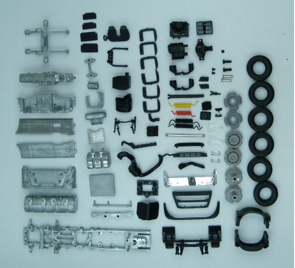 Kit to assemble Volvo fh05 Gl. 4x2 Tekno 84650 scale 