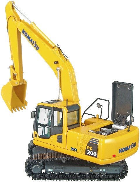 Komatsu PC210 LC8 Excavadora Cadenas Nzg Models 6331 escala 1/87 