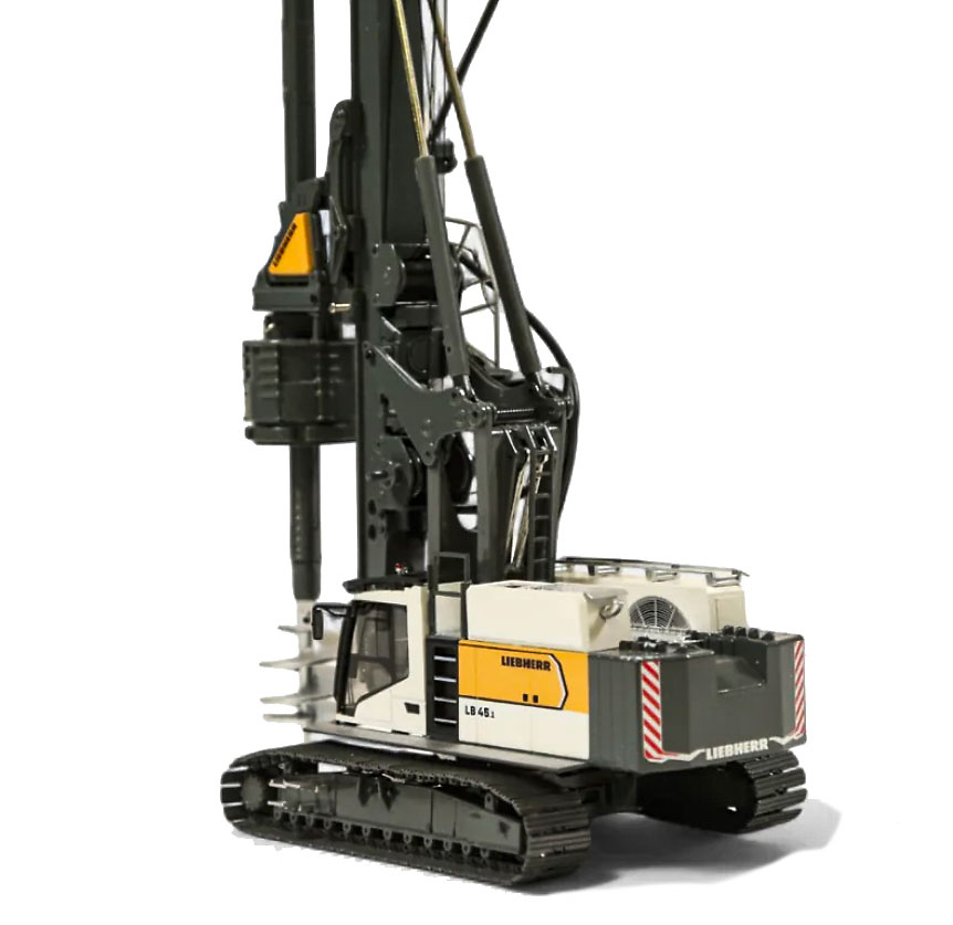 Liebherr LB45 drilling rig, NZG Modelle 1070 scale 1/50 
