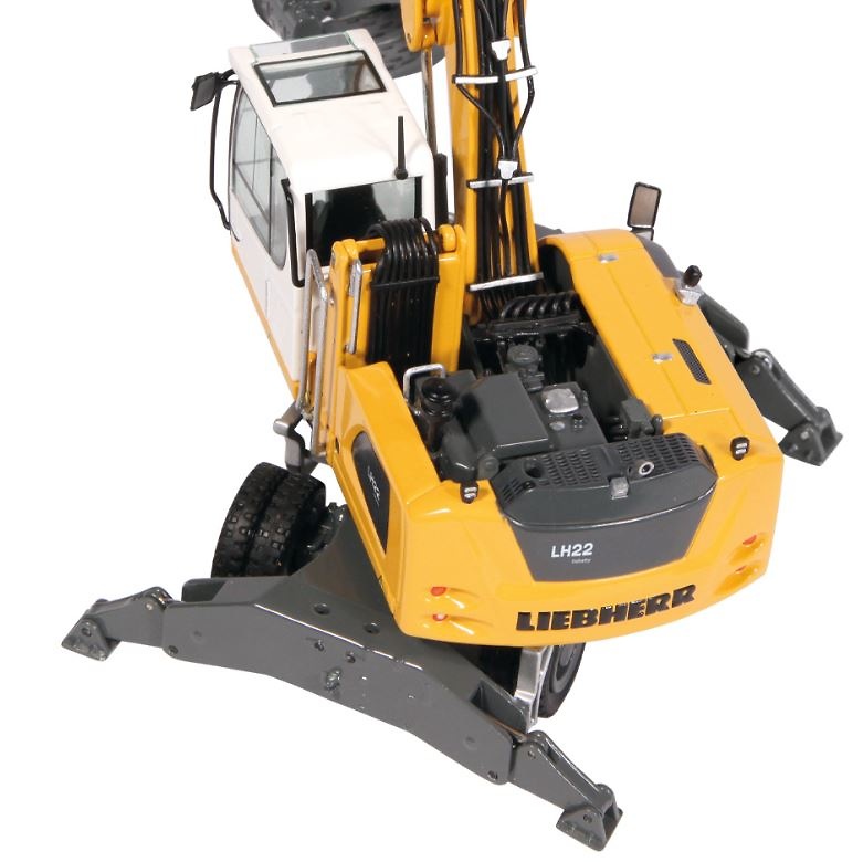 Liebherr LH 22 material handler Nzg Modelle 10012 scale 1/50 