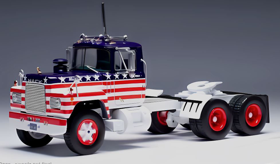 Mack R-Series Models 1966 tr178 scale 1/43 