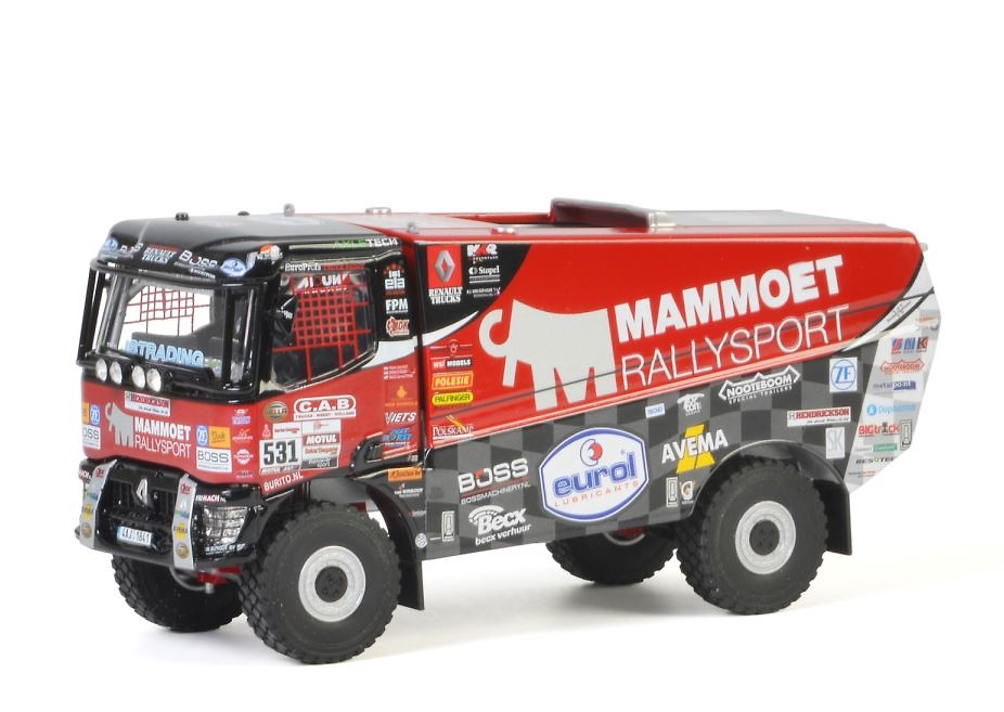 Mammoet Rallysport Dakar Renault K520 Wsi Models 410242 escala 1/50 