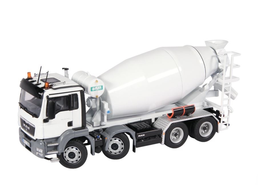 Man Tgs concrete mixer Imer Group Nzg Modelle 9651 scale 1/50 