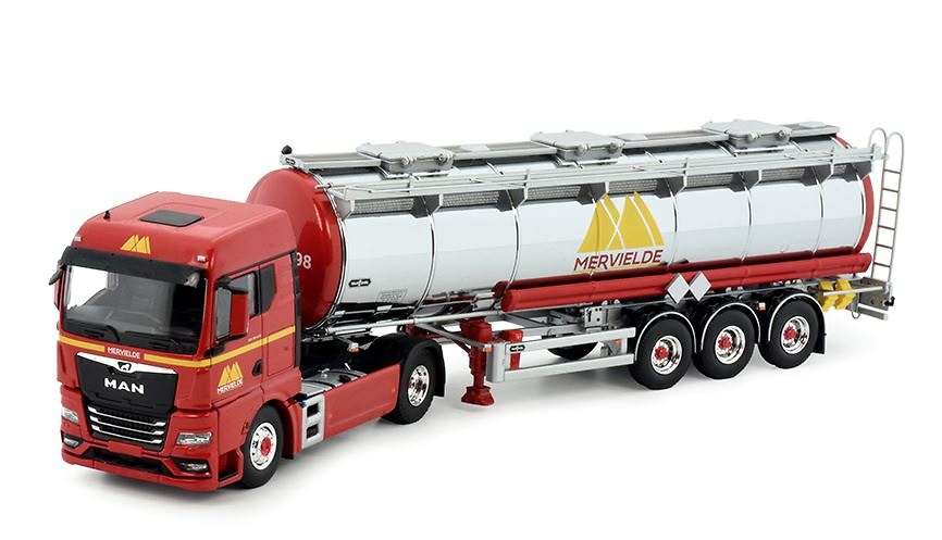 Man Tgx GM + Tank trailer Mervielde Tekno 83739 