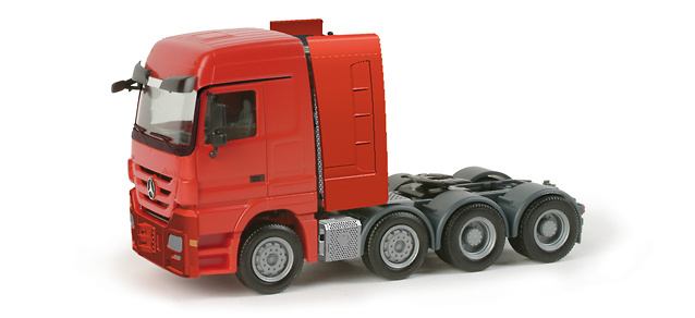 Mercedes Benz Actros LH 8x4 special transport Herpa 156615 1/87 scale 