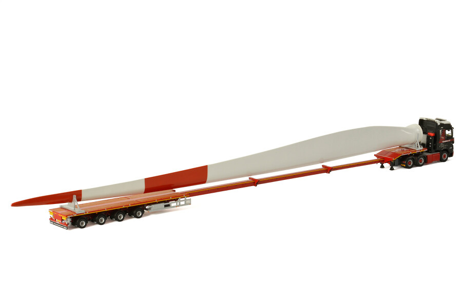 Mercedes Benz Actros MP4 + telestep 4 axes + windmill blade - Mammoet Wsi Models 410268 