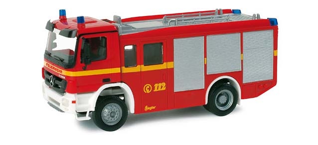 Mercedes-Benz Actros S 08 HLF 2000 Firefighters, Herpa 1/87 