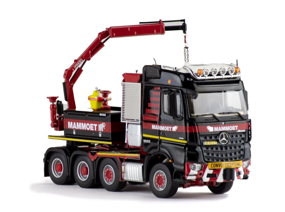 Mercedes-Benz Arocs + Fassi F32A Mammoet Imc Models 410277 