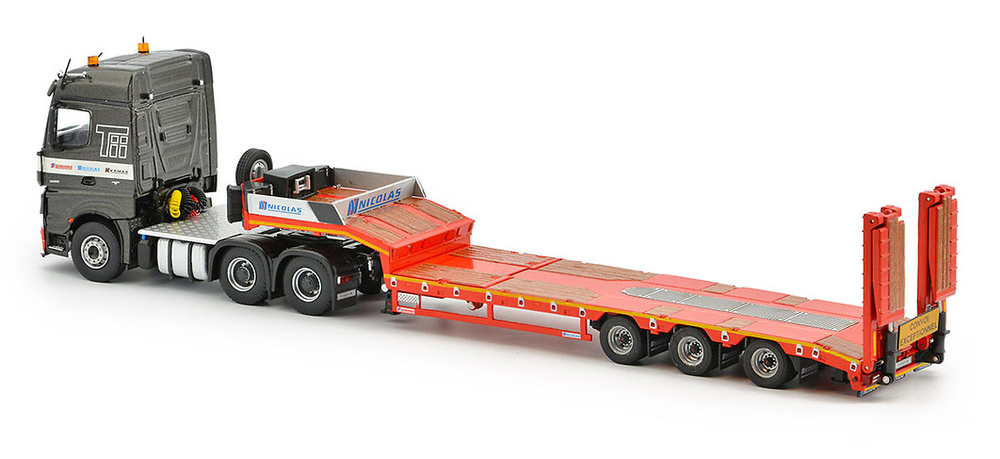 Mercedes Benz Arocs 6x4 + Scheuerle Euroflex semi Imc Models 64219036 