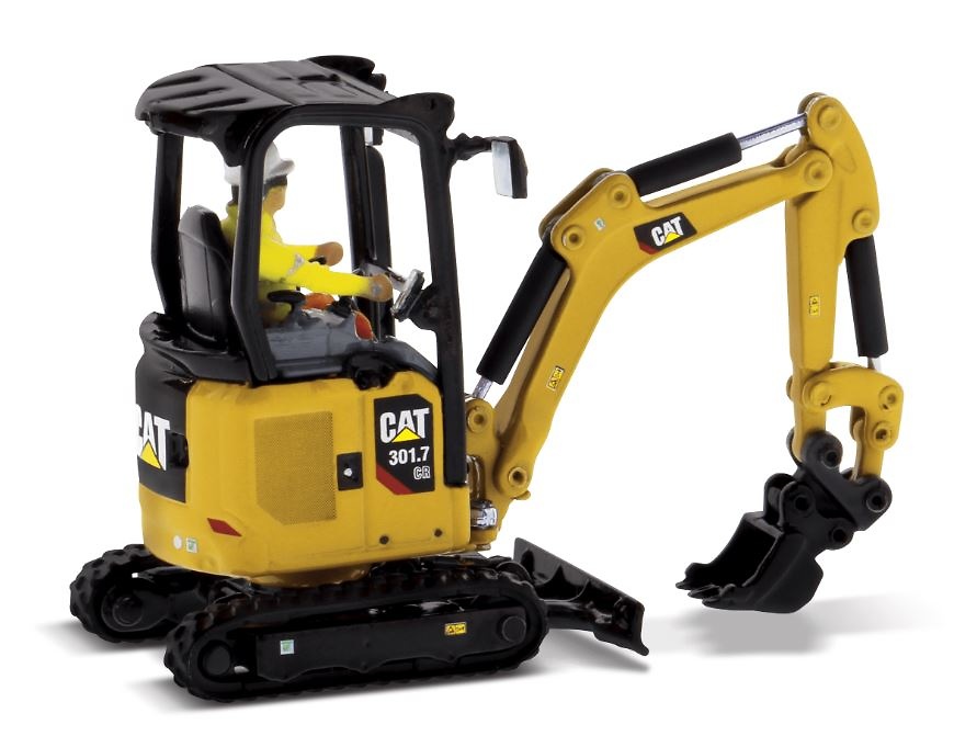 Mini excavator Cat 301.7 cr Diecast Masters 85597 scale 1/50 