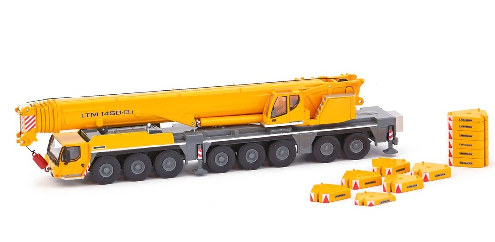 Mobilkran Liebherr LTM 1450-8.1 Imc Models Masstab 1/87 