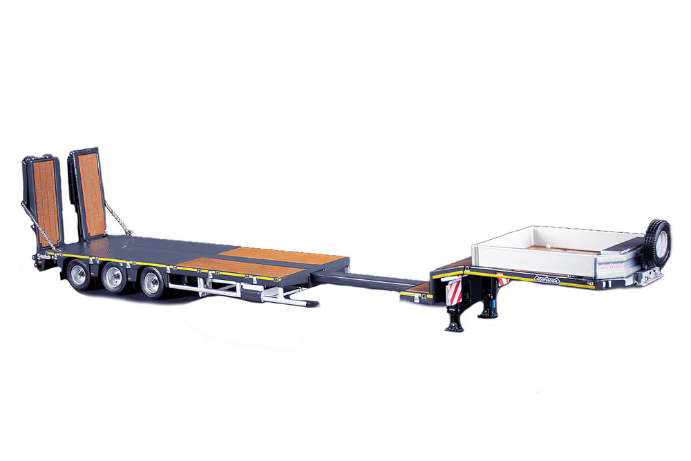 Nooteboom MCOS semi low loader 3 axle with hydraulic ramps Imc Models 0186 scale 1/50 