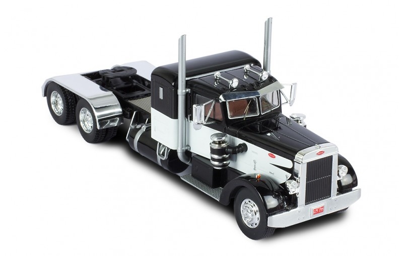Peterbilt 350 Black/weiss - Ixo Models 1/43 