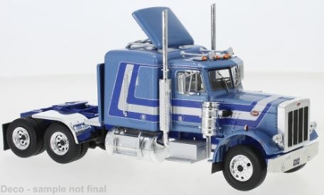 Peterbilt 359 azul Ixo Models 1/43 