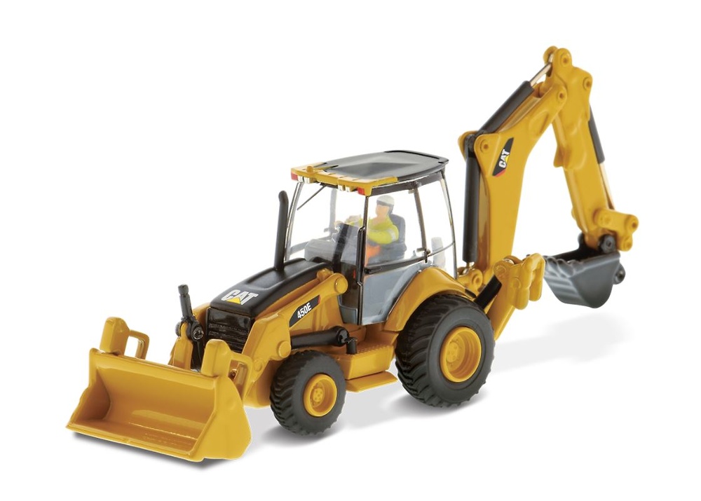 Scale model Backhoe Loader Cat 450E Diecast Masters 85263 scale 1/87 