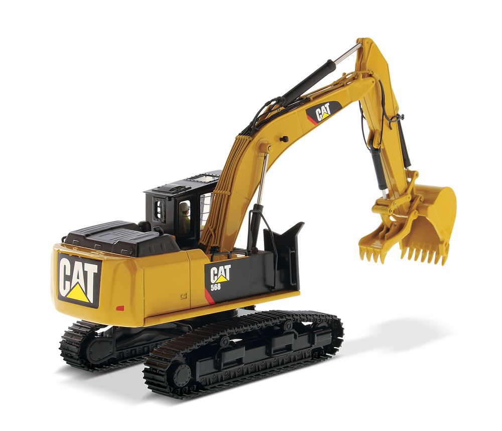 Scale model Cat 568 GF Excavator Forest Diecast Masters 85923 scale 1/50 