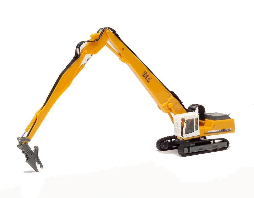 Scale model Liebherr 954 demolition Herpa 152006-001 scale 1/87 