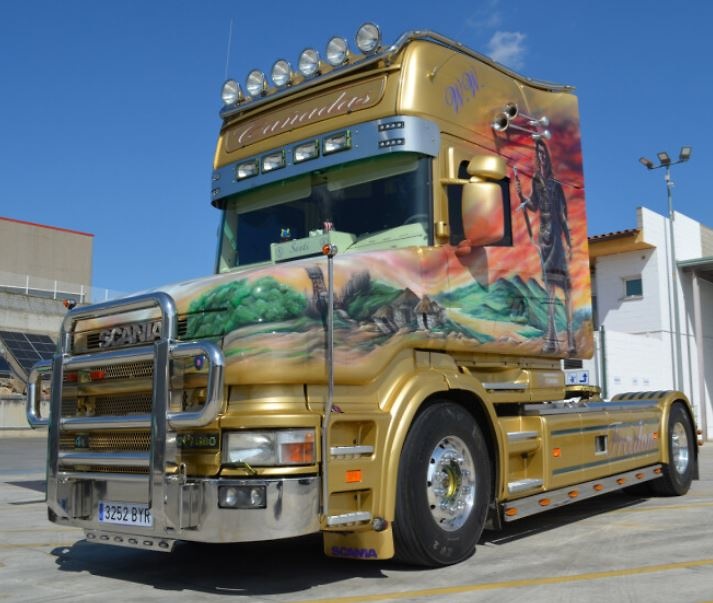 Amazon.com: WSI for Scania T6 Torpedo Topline 4x2 for