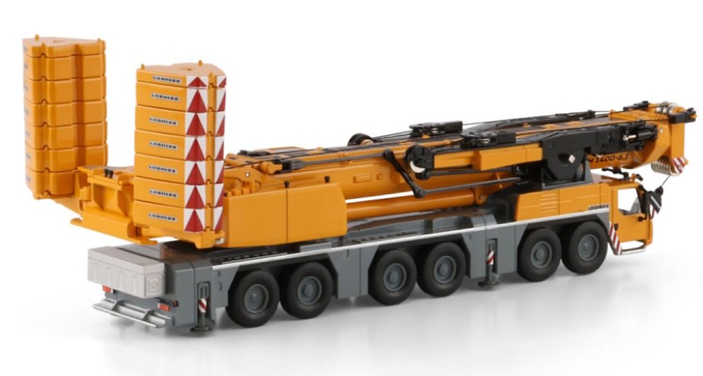 Scale model crane Liebherr LTM 1400-6.1 Wsi Models 74-1001 scale 1/87 