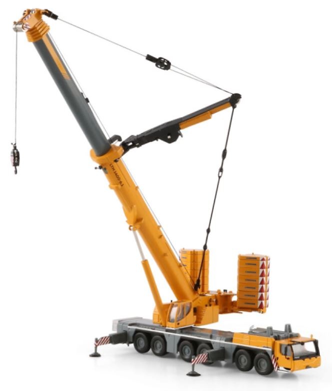 Scale model crane Liebherr LTM 1400-6.1 Wsi Models 74-1001 scale 1/87 