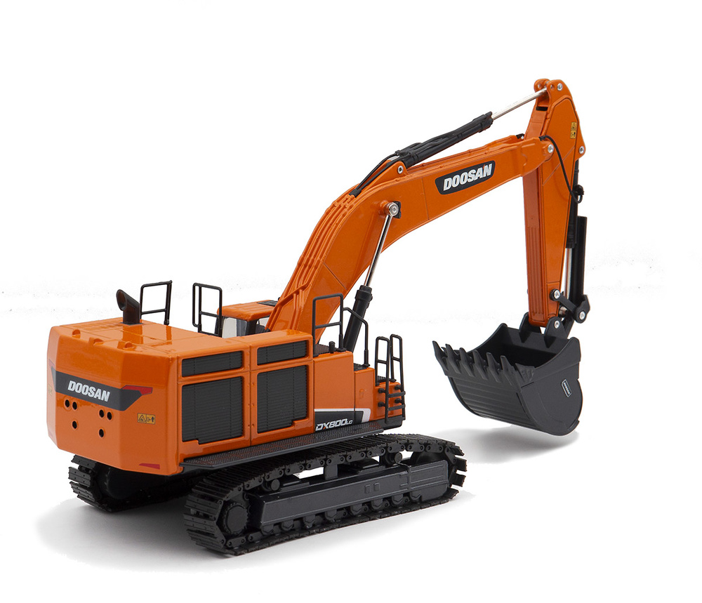 Scale model excavator Doosan DX800LC-9 scale 1/50 