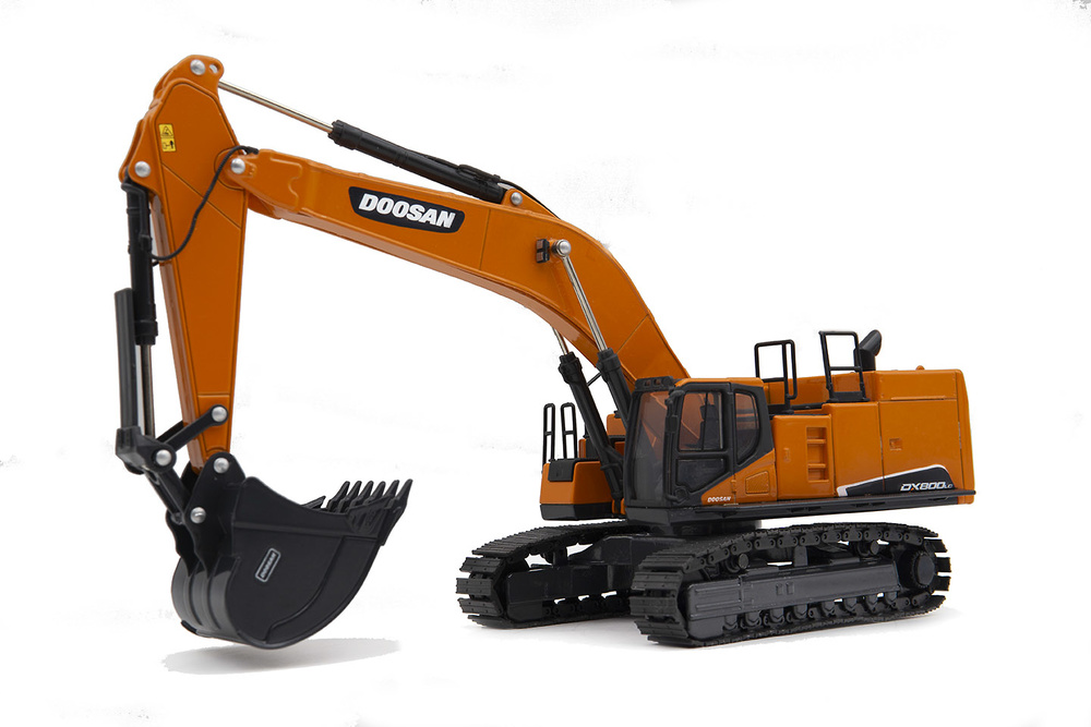 Scale model excavator Doosan DX800LC-9 scale 1/50 