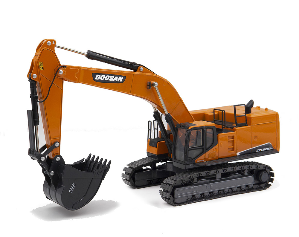 Scale model excavator Doosan DX800LC-9 scale 1/50 