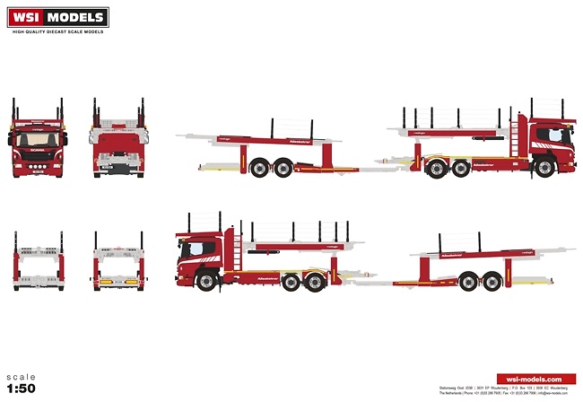 Scania P Autotransporter Wsi Models 04-2004 