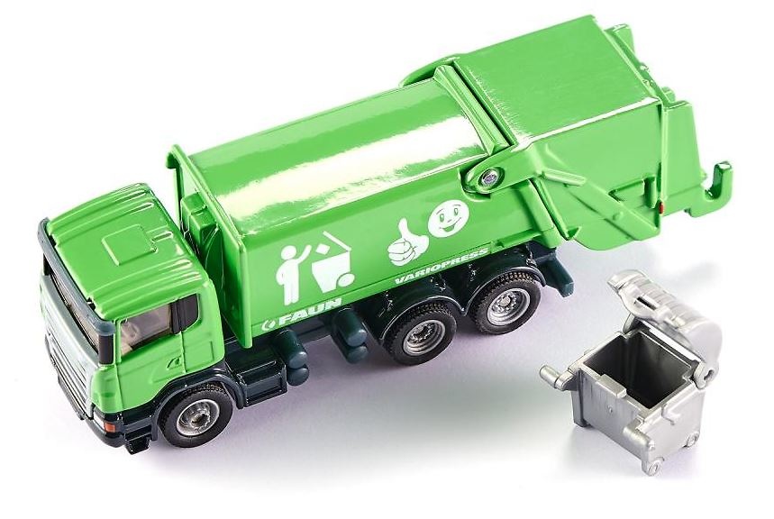 Scania R - Faun Variopress Siku 1890 escala 1/87 