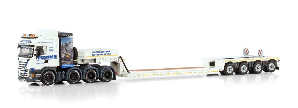 Scania R6 Streamline Highline Euro + Low Loader Pendel X Trinks Wsi Models 01-4192 scale 1:50 