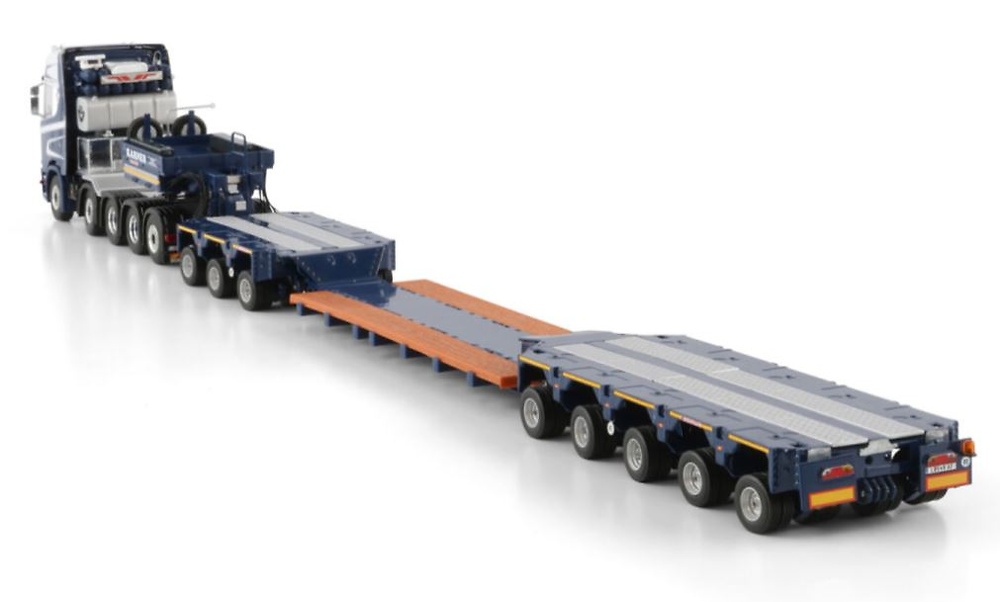 Scania S Highline Cs20H 10X4 + Scheuerle Intercombi - 8 Axle - Karner Wsi Models 01-4290 scale 1/50 