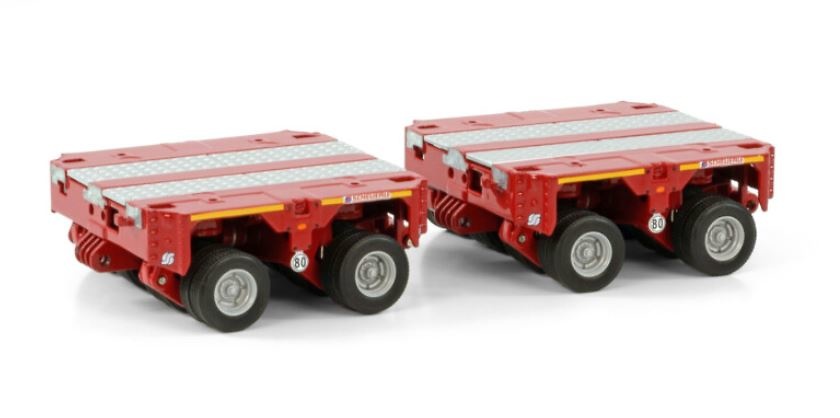 Scheuerle Inter Combi Model 2 axles (x2) Wsi Models B.V. 04-2162 scale 1/50 