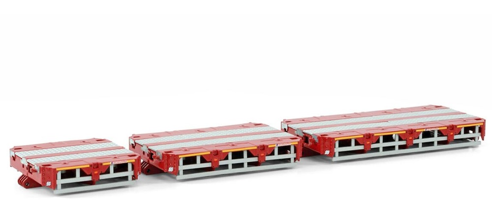 Scheuerle Set spacer (3m, 4,5m y 6m) Wsi Models B.V. 04-2172 Wsi Models 