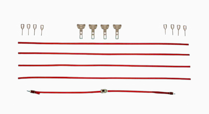 Set load straps (5pcs) Tekno 81802 