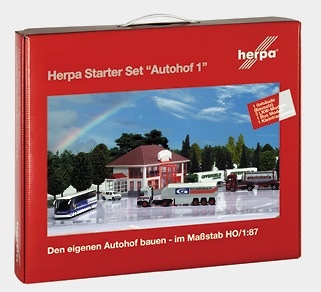 Starterset Autohof Teil 1 Herpa 149464 Masstab 1/87 