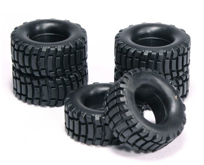 Tires 6 units - outer diameter 3.6 cm Nzg Modelle 400/13 