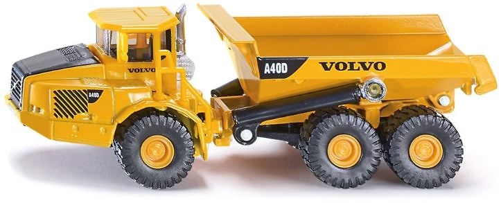 Volvo A40D articulated dumper, Siku 1877 scale 1/87 