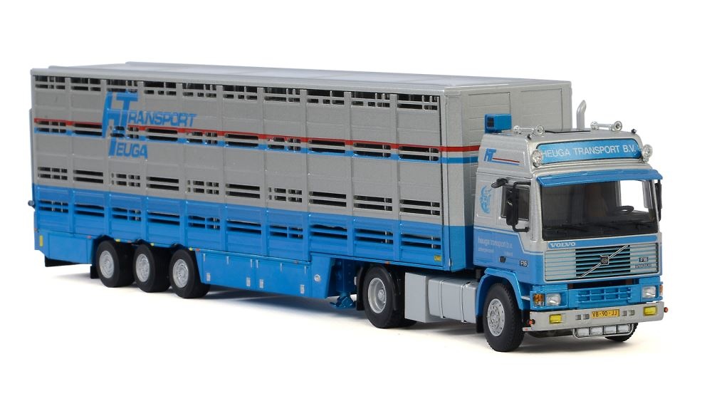 Volvo F16 transporte animales Heuga Wsi Models 2769 